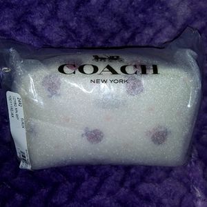 *BNWT*COACH LADYBUG MAKEUP BAG